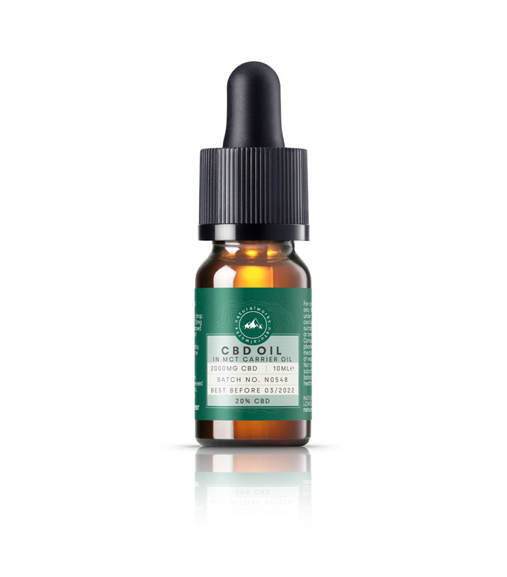 CBD Oil - 20% - 2000mg (MCT carrier oil) - CURRENTLY UNAVAILABLE