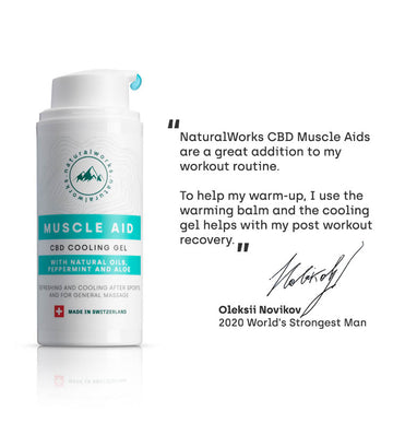 Muscle Aid – CBD Cooling Gel - CURRENTLY UNAVAILABLE