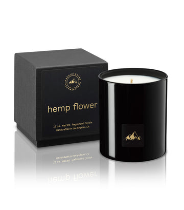 Natural Candle - Hemp Flower Calming Blend - CURRENTLY UNAVAILABLE