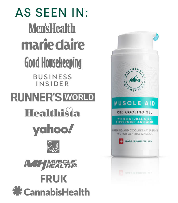 Muscle Aid – CBD Cooling Gel - CURRENTLY UNAVAILABLE