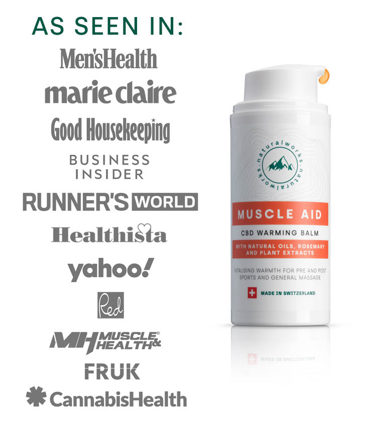 Muscle Aid – CBD Warming Balm - CURRENTLY UNAVAILABLE